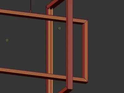 FRAME pendant light 3D model