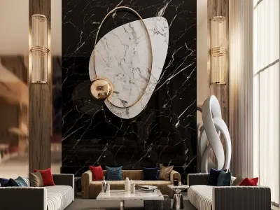 Living Room 3D model 113