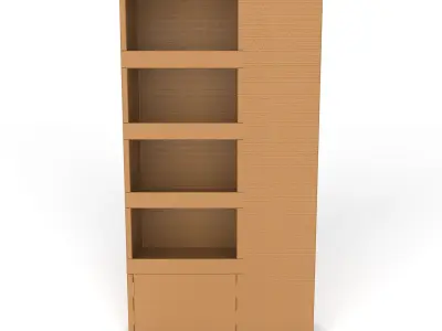Point of Sale Cardboard Display Stand Texture