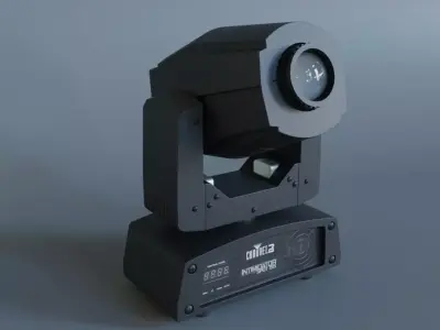 moving head light 3D model