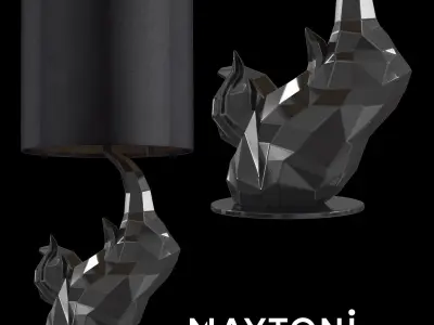 Table lamp Nashorn MOD470-TL-01-B Maytoni Modern Free 3D model