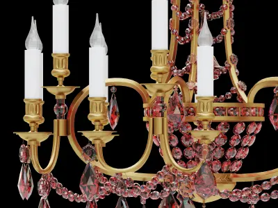 chandelier LX-111A 3D model