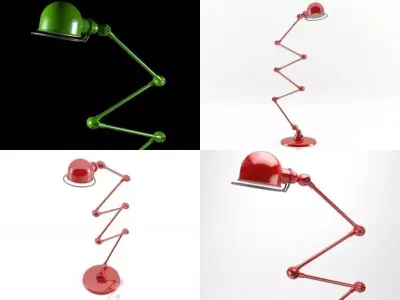 Loft floor 6arm 3D model