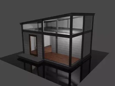 Small House Free 3D model 6
