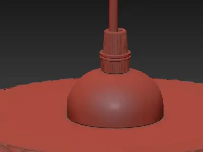 LOUIS GREEN GLASS PENDANT LIGHT from Beaumonde 3D model