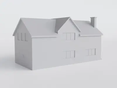 Standard Big House 01 3D print model