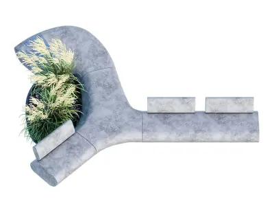 Tree line one 3D model