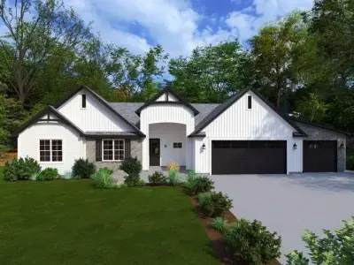 Dream House Design A 3D Model and Detailed Floor Plan 3D model