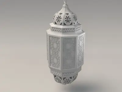 Lantern Islamic 3D model