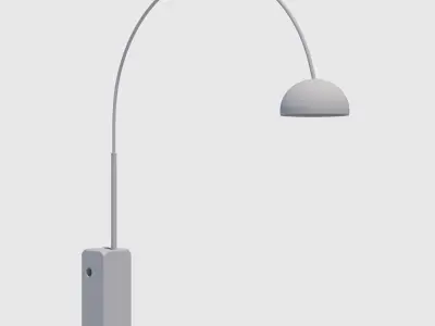 Modern Arch Lamp 3D model