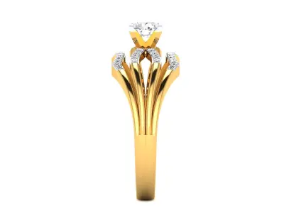 Women Ring  Render 3dm STL OBJ FBX MTLDetails 3D print model purchase