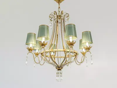 Classic Chandelier 3D model