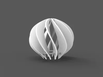 Suspension Light Lamp 3D print model