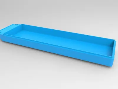 Barge Ship 3d print 3D print model