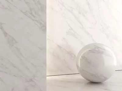 Marble Material and Porcelain Stoneware Tiles - Set 15 Texture