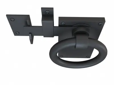Gate Ring Latche 3D model