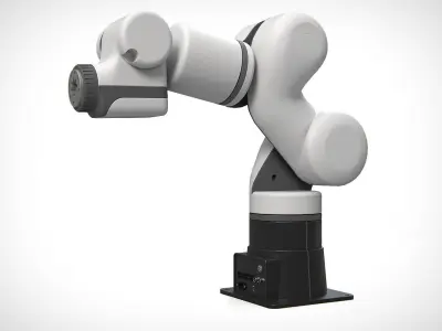 Robotic Arm 02 PBR Low-poly 3D model