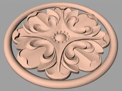 3D carved model furniture 3D design used for artcam aspire E816 3D model