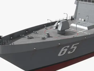  Constellation Class Frigate With MH-65 Dolphin 