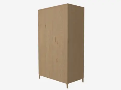 Wardrobe 2-door Ercol Salina 3D model