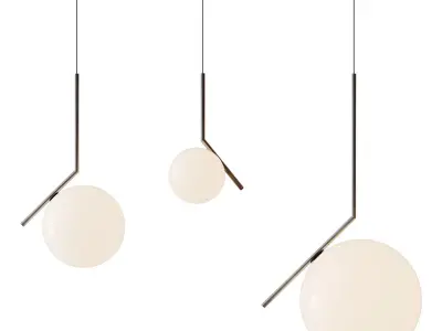 IC Light Suspension 3D model