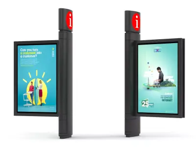 Digital Billboard 3D model