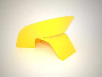09 YELLER CHAIR 3D model