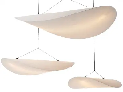 Tense Pendant Lamp D 70 90 120 3D model