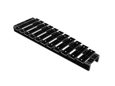 Glockenspiel V1 005 Low-poly 3D model