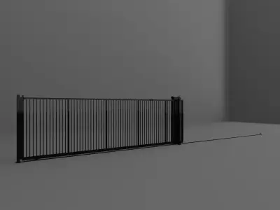 Outdoor Gate  3D model