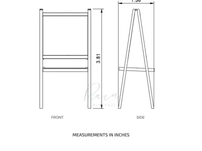 IKEA INSPIRED MALA EASEL BOARD MINIATURE FURNITURE 3D print model
