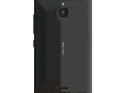 Nokia X2 Dual SIM Black 3D model