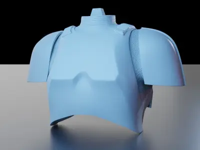 Stormtrooper Bust 3D print model