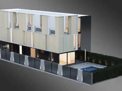 House Building 01  3D model