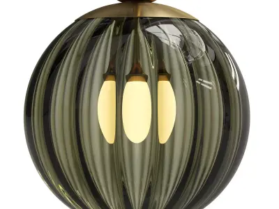 The Roll and Hill Pendant Globe  3D model