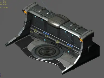 Ground function - screen 3D model