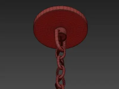 Refraktika Chandelier 6 3D model