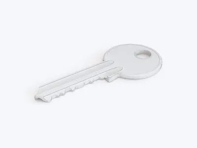 Key 06 3D model