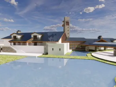Homes and care center -A10 3D model