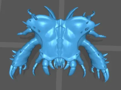 Starcraft Guardian 3D print model