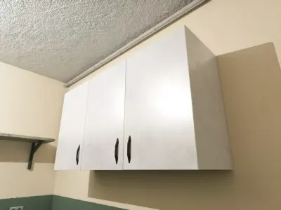 Wall Cabinet Low-poly 3D model purchase