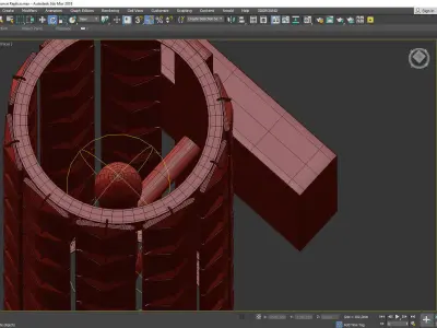 Talento crystal wall sconces Low-poly 3D model