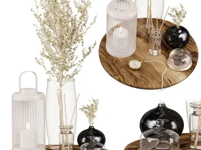 Decorative set 0005 3D model