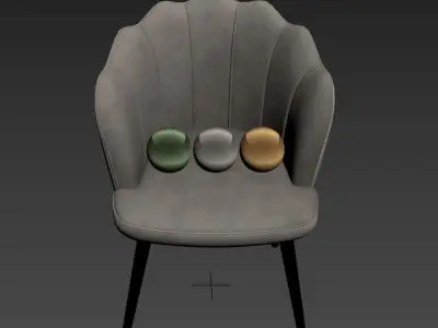 Dining Chair Bristol 3D model