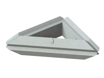 Sci Fi Object No 3846 Low Poly Low-poly 3D model