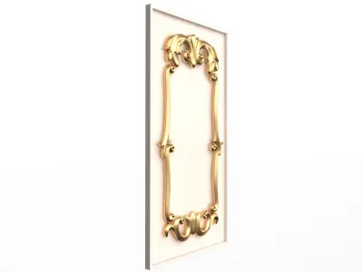 Kitchen Cabinet Door Classic 2 Shahin Low-poly 3D model