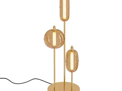Moirai Floor Lamp Trio 3D model