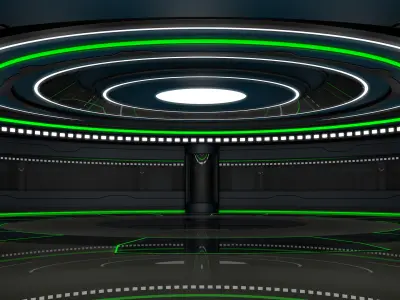 Sci Fi Room  3D model