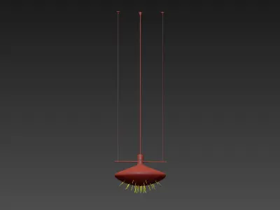 FLUID PENDANT By Wonderglass 3D model