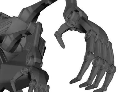 Robot Android Medical 3D model